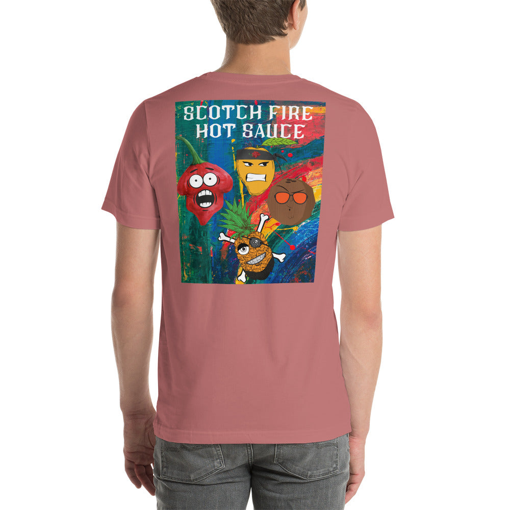 Scotch Fire Multi-colour T-shirt Unisex