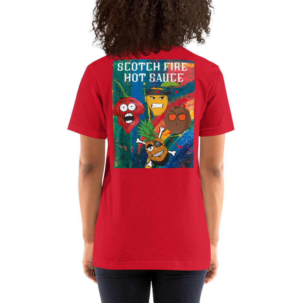 Scotch Fire Multi-colour T-shirt Unisex