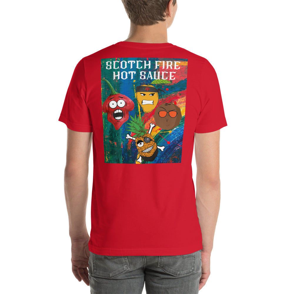 Scotch Fire Multi-colour T-shirt Unisex