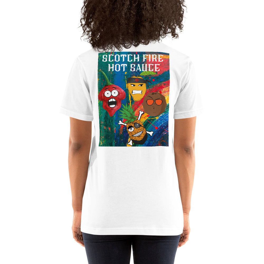 Scotch Fire Multi-colour T-shirt Unisex