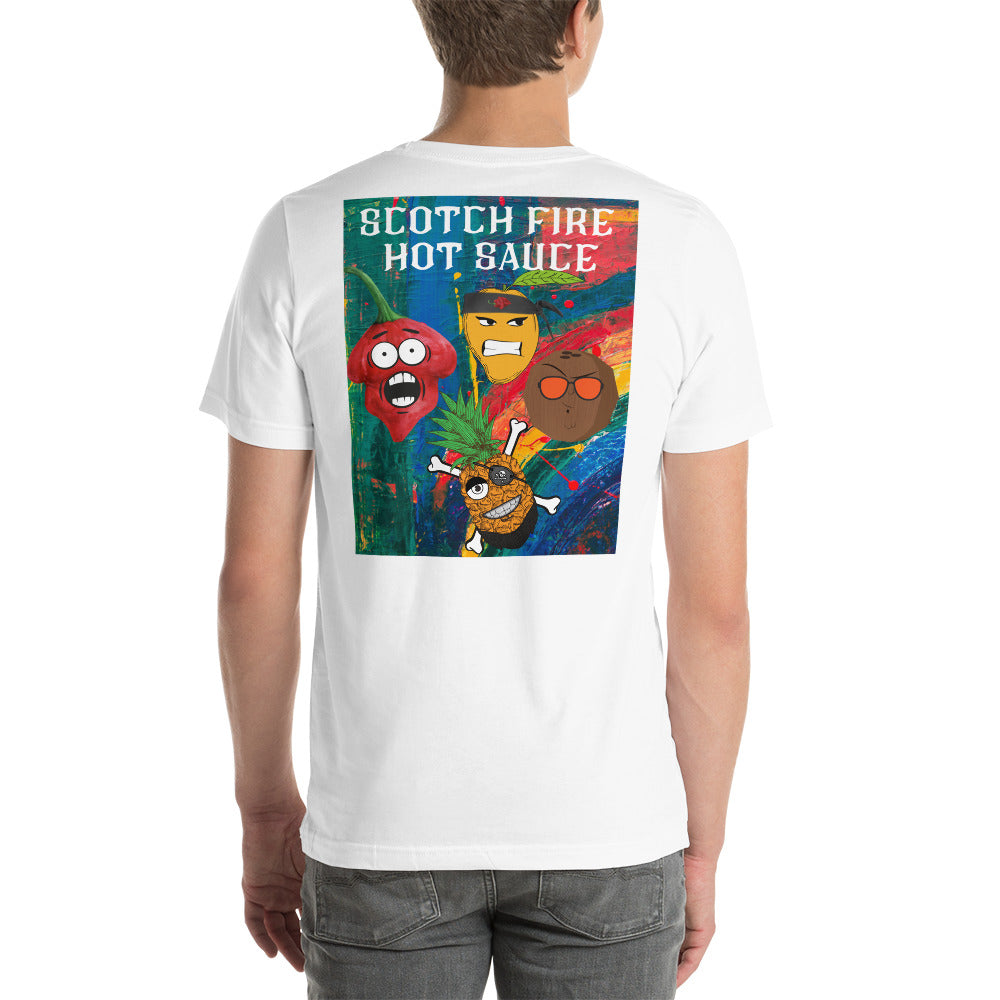 Scotch Fire Multi-colour T-shirt Unisex