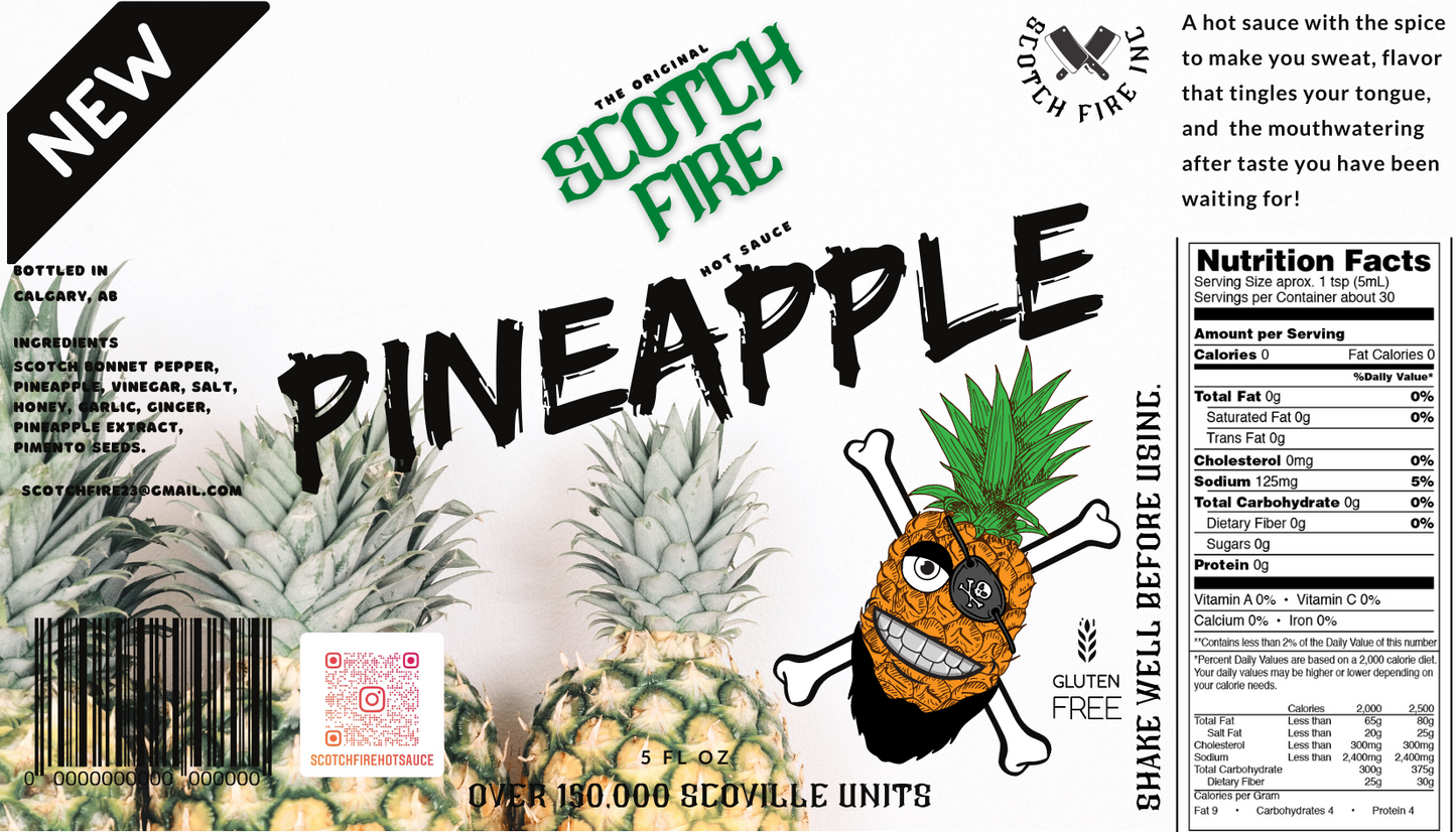 Scotch Fire Pineapple