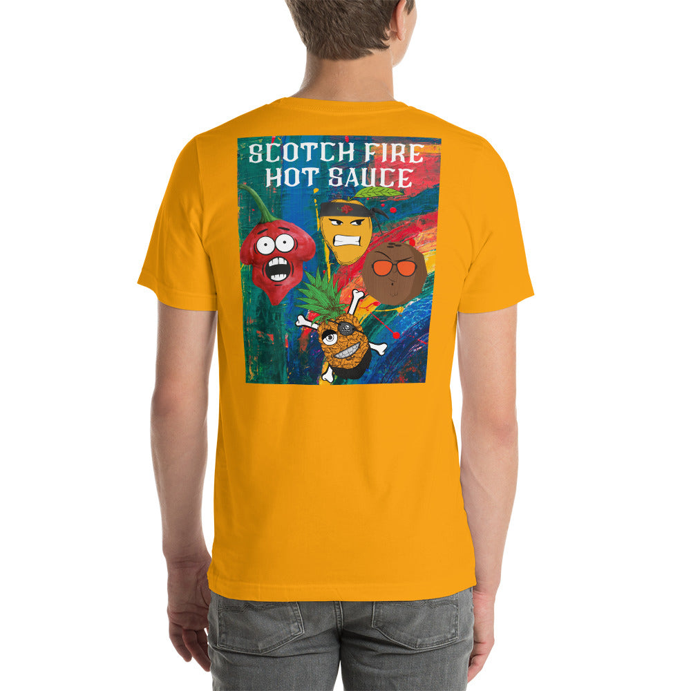 Scotch Fire Multi-colour T-shirt Unisex